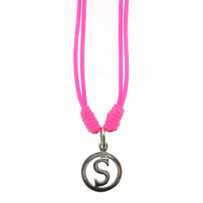 Alphabets Pendant In Silver